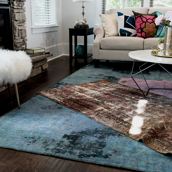 Как сочетать и подбирать ковры в квартире-студии?