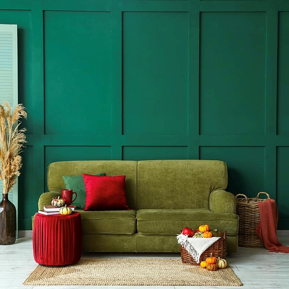 Как использовать зеленый цвет в декоре интерьера?