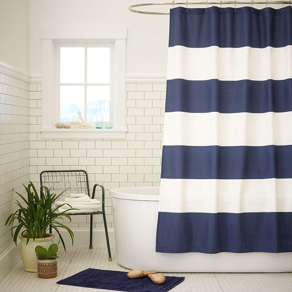 Как правильно вешать шторку для ванной?